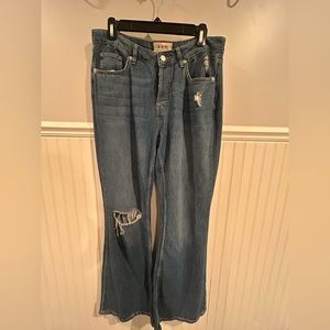 Free People flare jeans